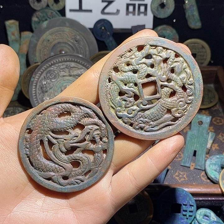 吕***哥铜现代花钱工艺品工艺品