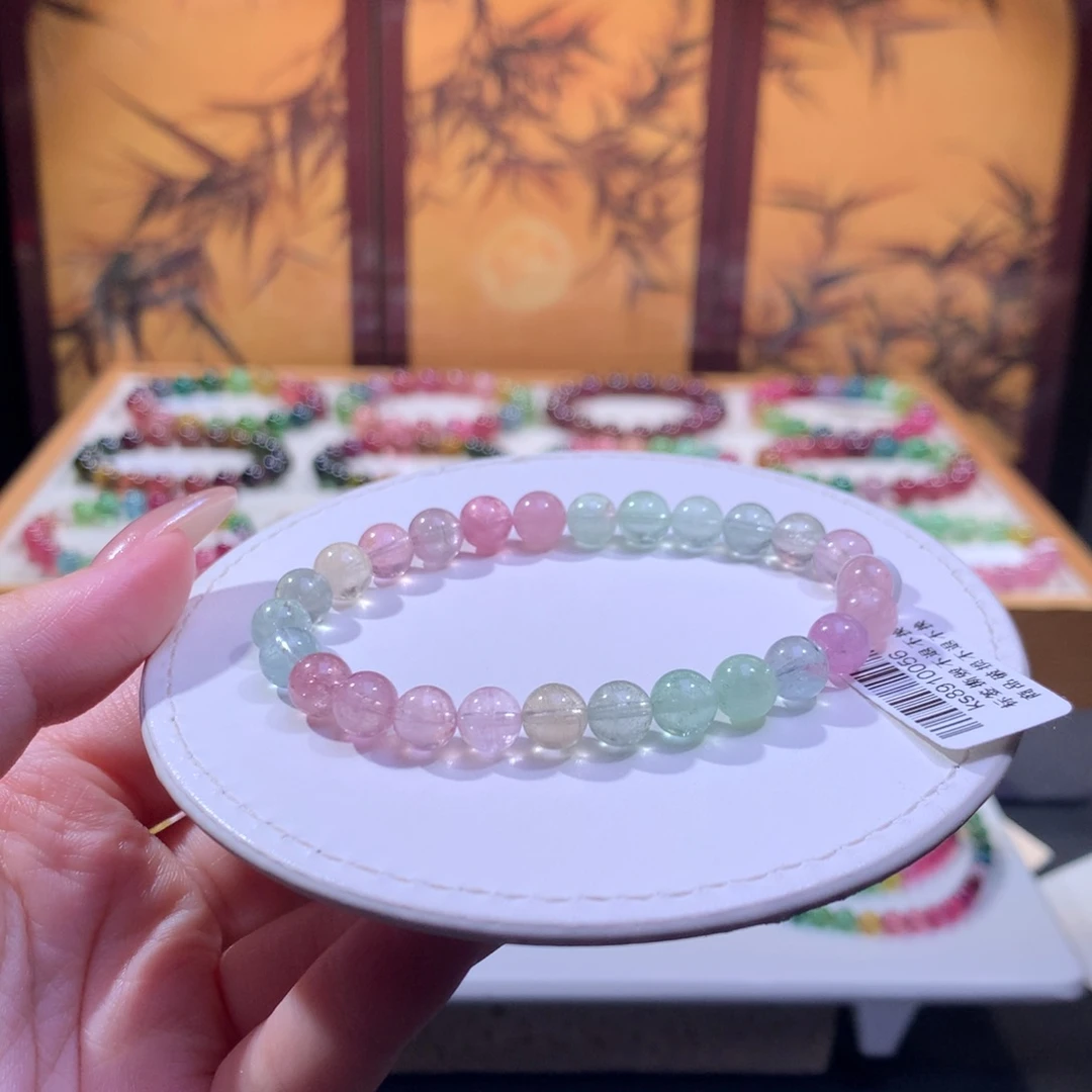 未镶嵌手链碧玺碧玺