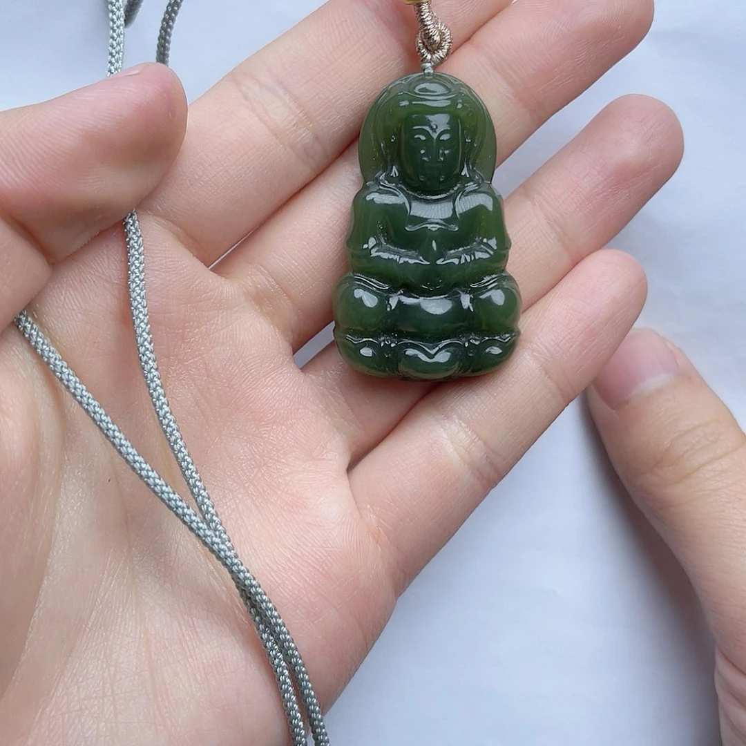 和田玉挂件。k k未镶嵌