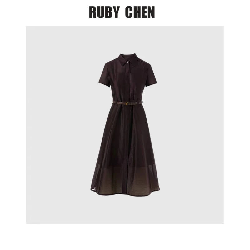 TrumAcme~气质通勤收腰职场连衣裙女