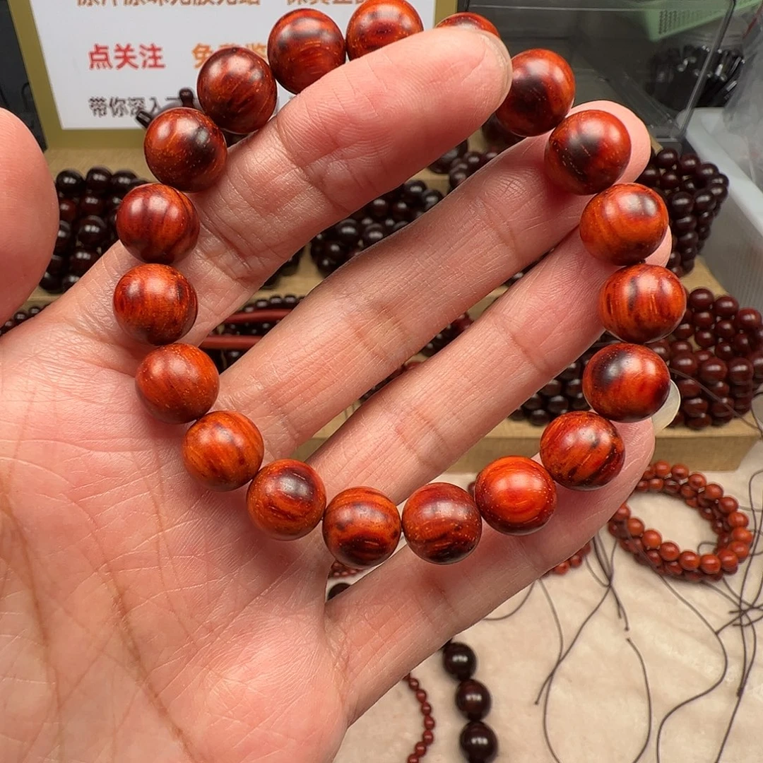 小叶紫檀手串/手链1.0火焰纹原汁原味