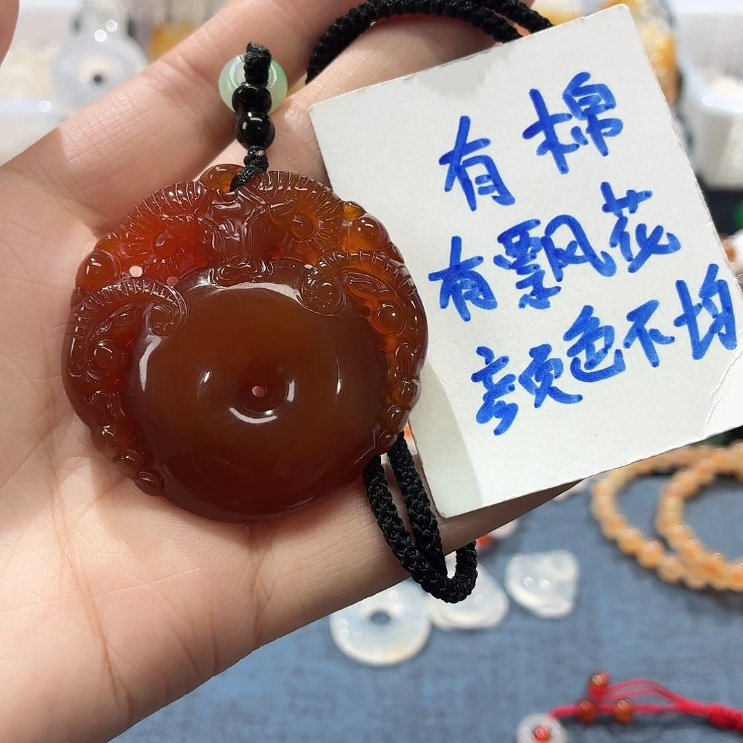 玛瑙/玉髓合金颈饰
