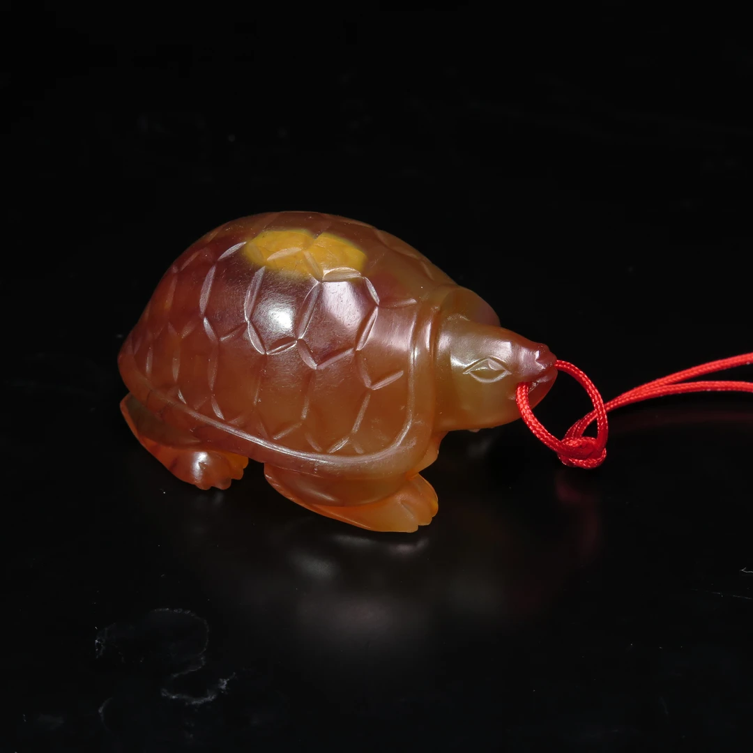 民国玛瑙龟/MZ545342/玛瑙/民族文物