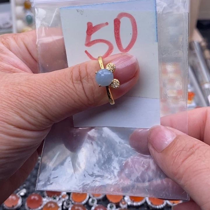 未镶嵌戒指翡翠缅甸