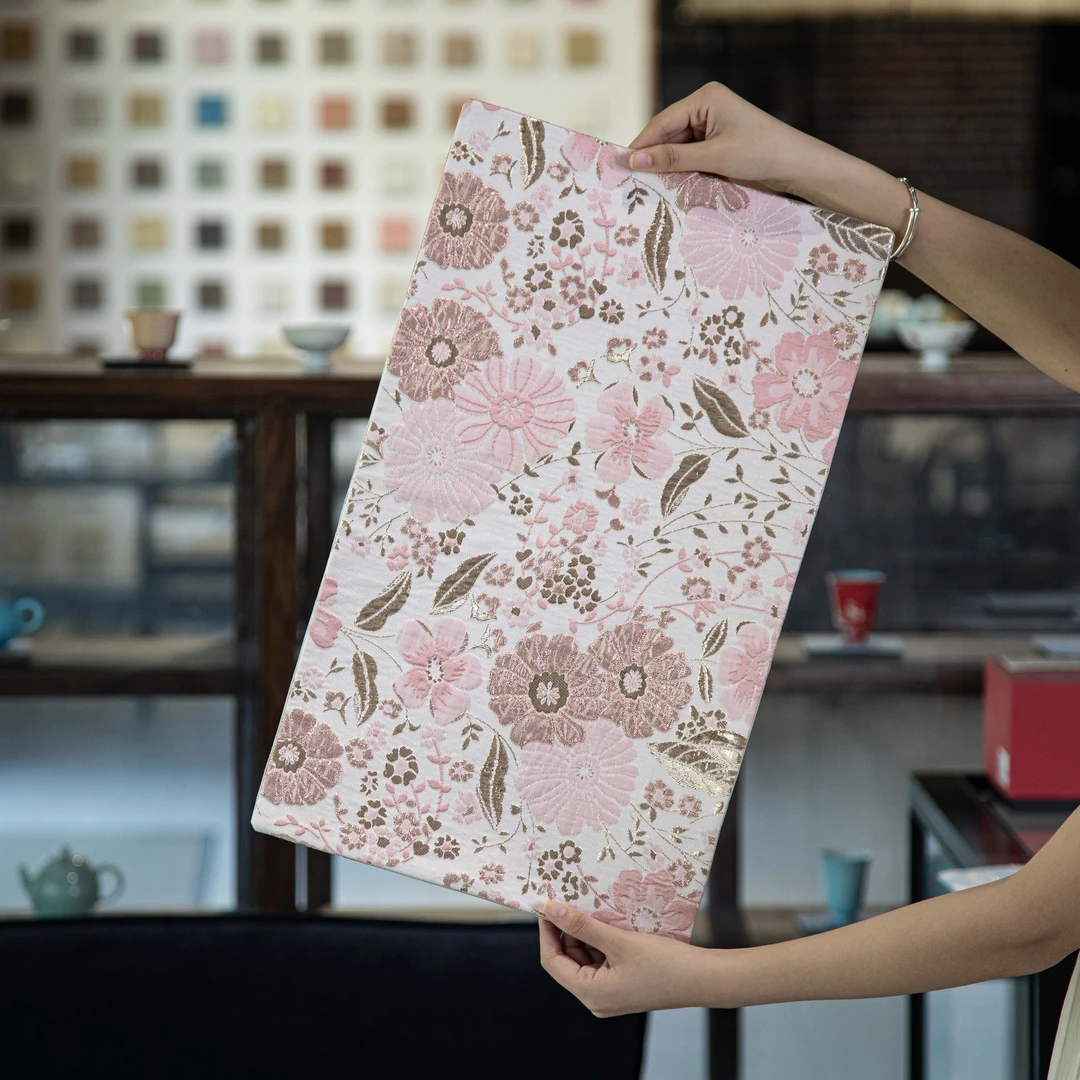 XCWA006 太阳花茶席-粉（30*50）