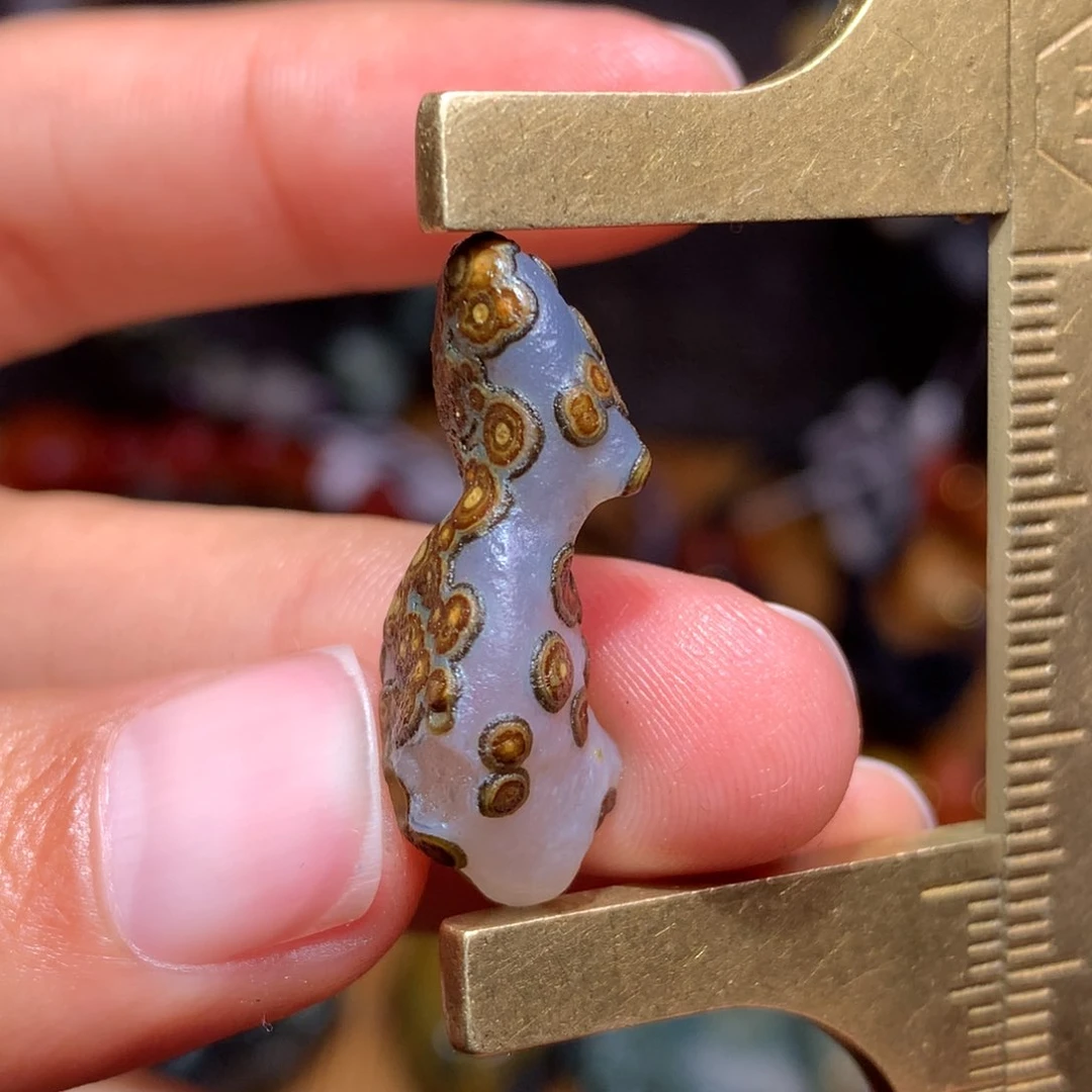 未镶嵌玛瑙/玉髓珠宝半成品