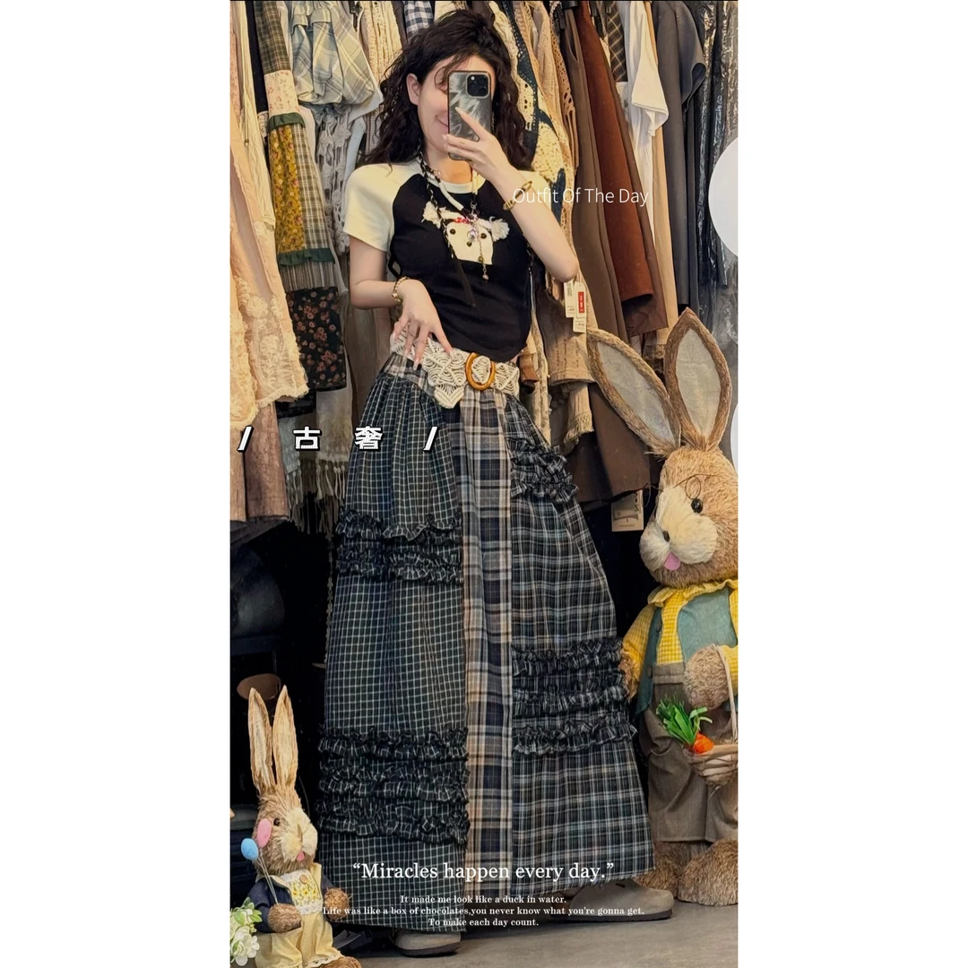 7宝·南油高品买手设计师新款套装（小狗上衣+高定设计半裙）