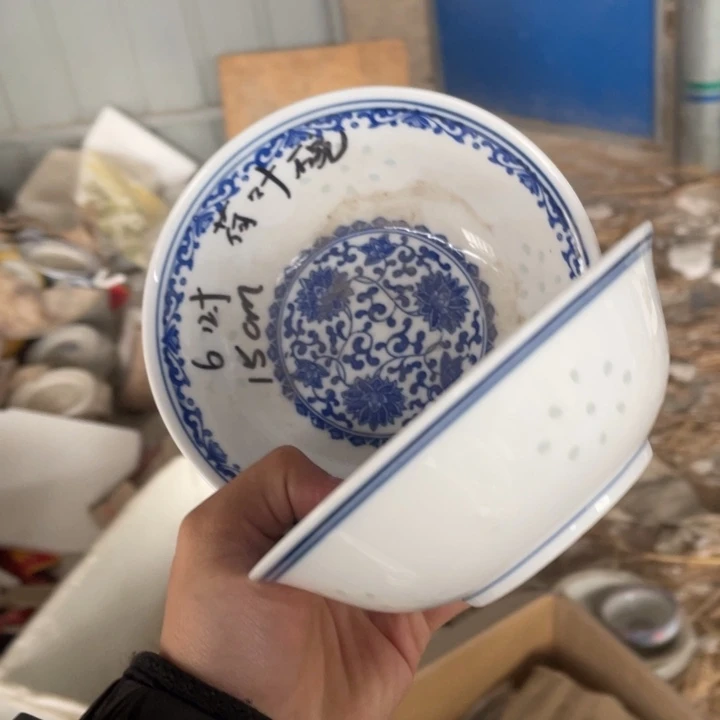 碗瓷景德镇高温细白瓷餐具