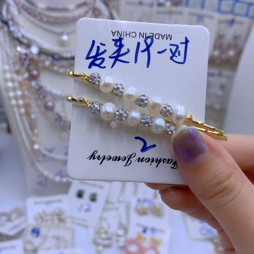 淡水珍珠颈饰银S925镶嵌