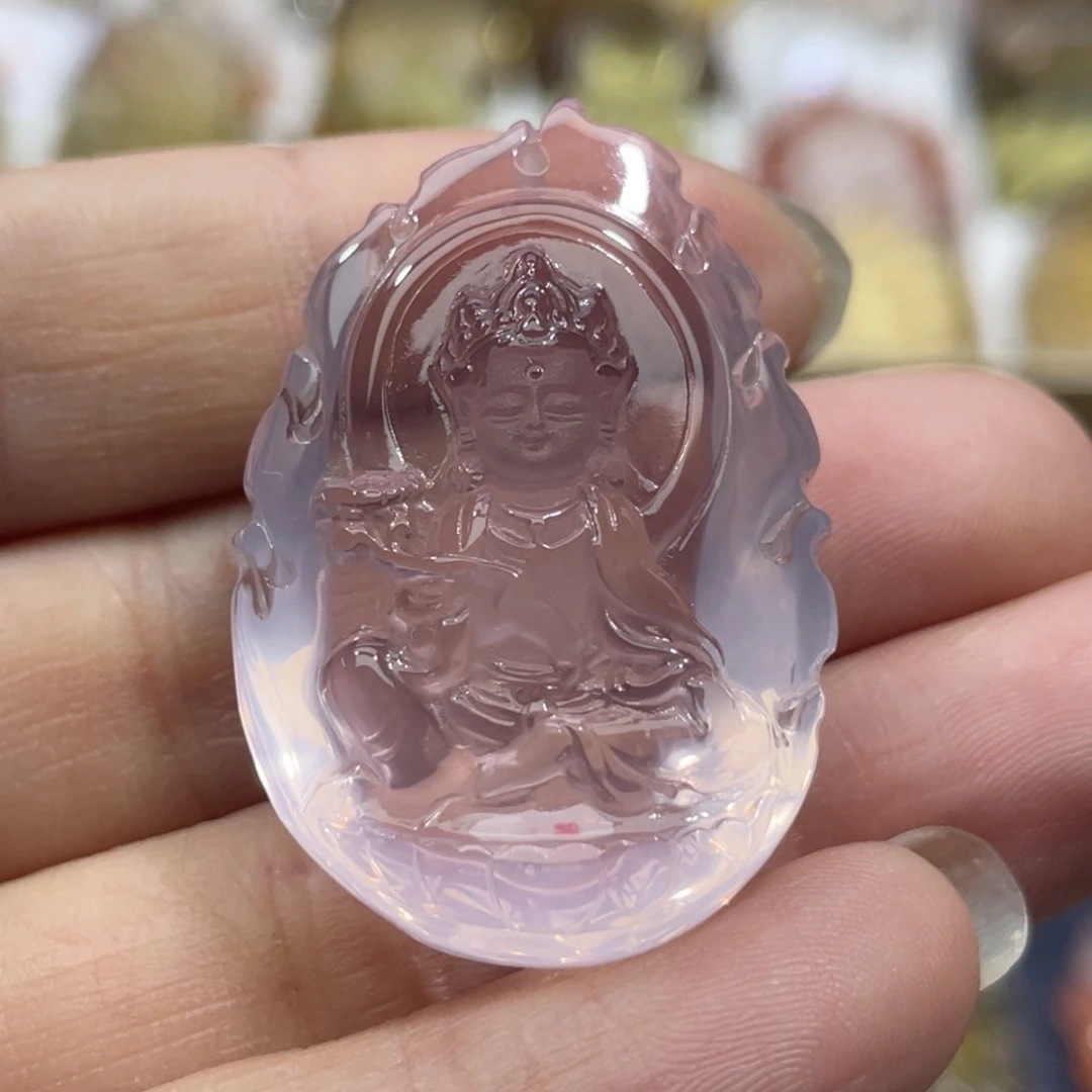 未镶嵌颈饰水晶定制