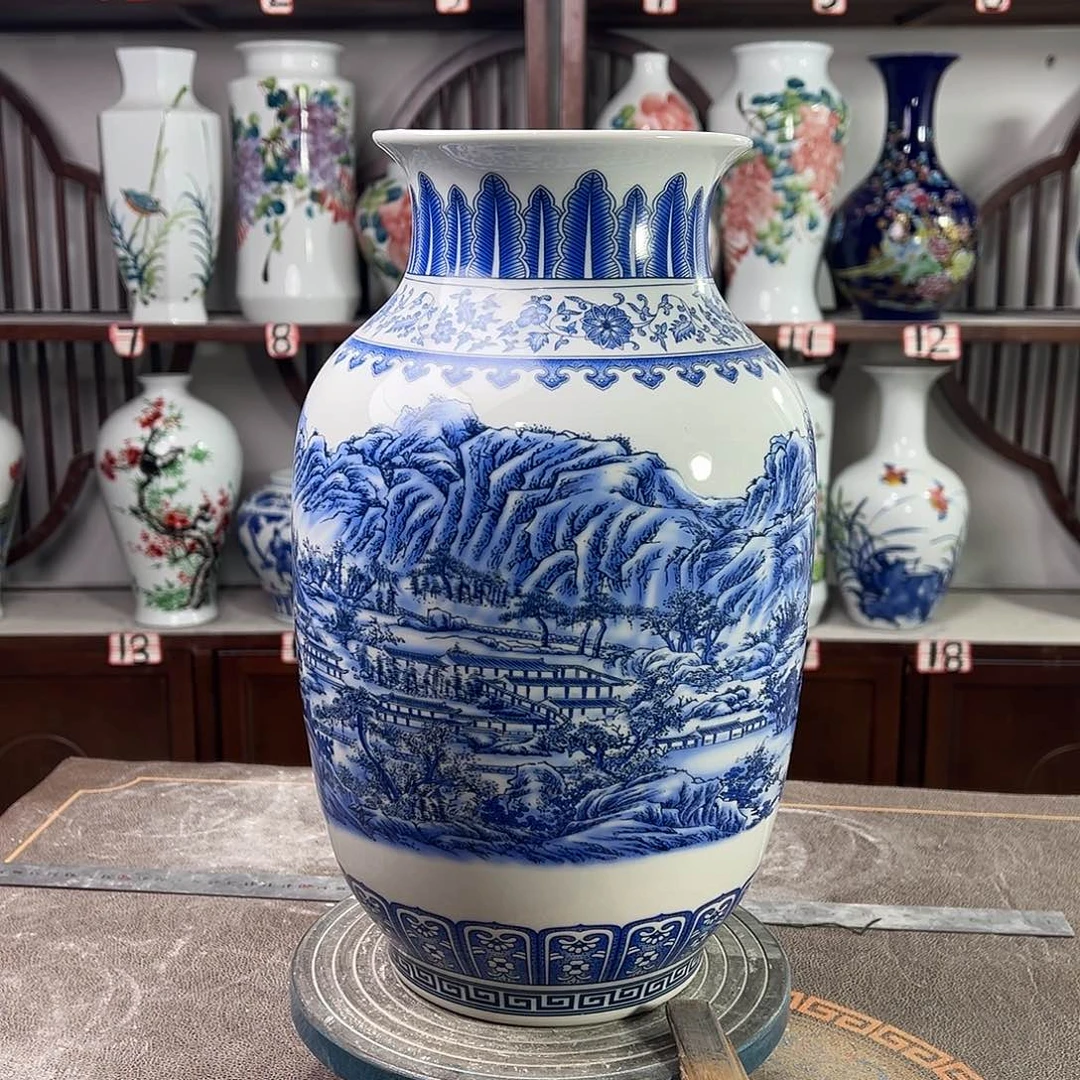 陶摆件景德镇陶瓷富春