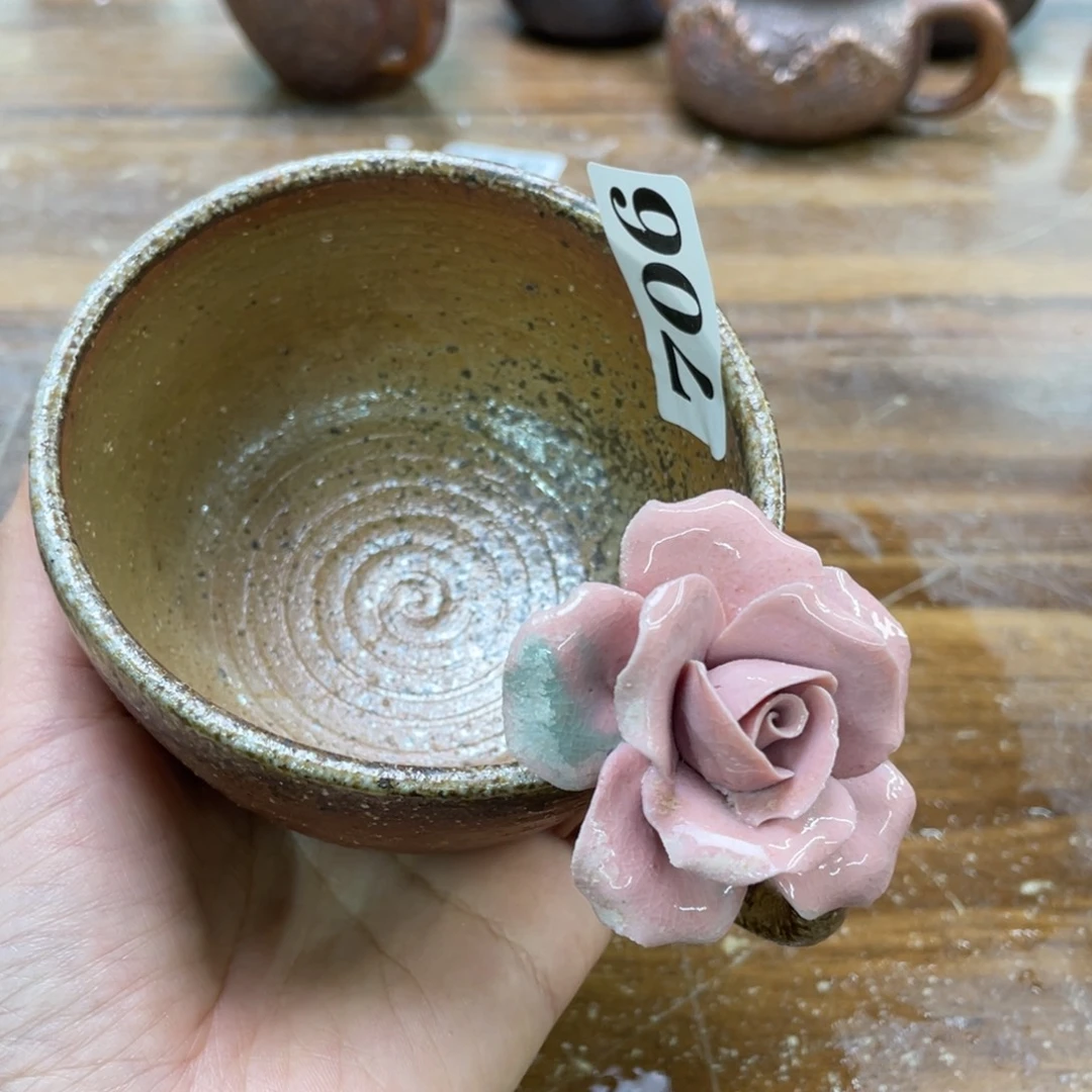 陶纯手工柴烧茶壶茶具瑕