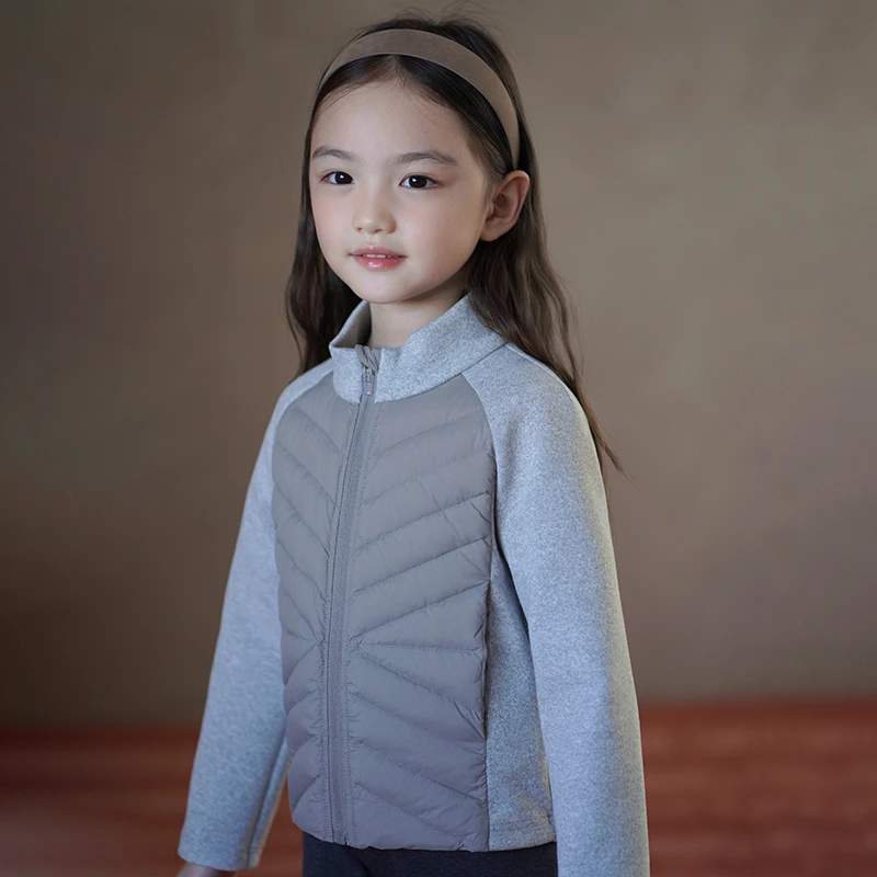 哈齿童装秋冬儿童轻薄羽绒服韩版修身小外套男童女童校服内搭神器