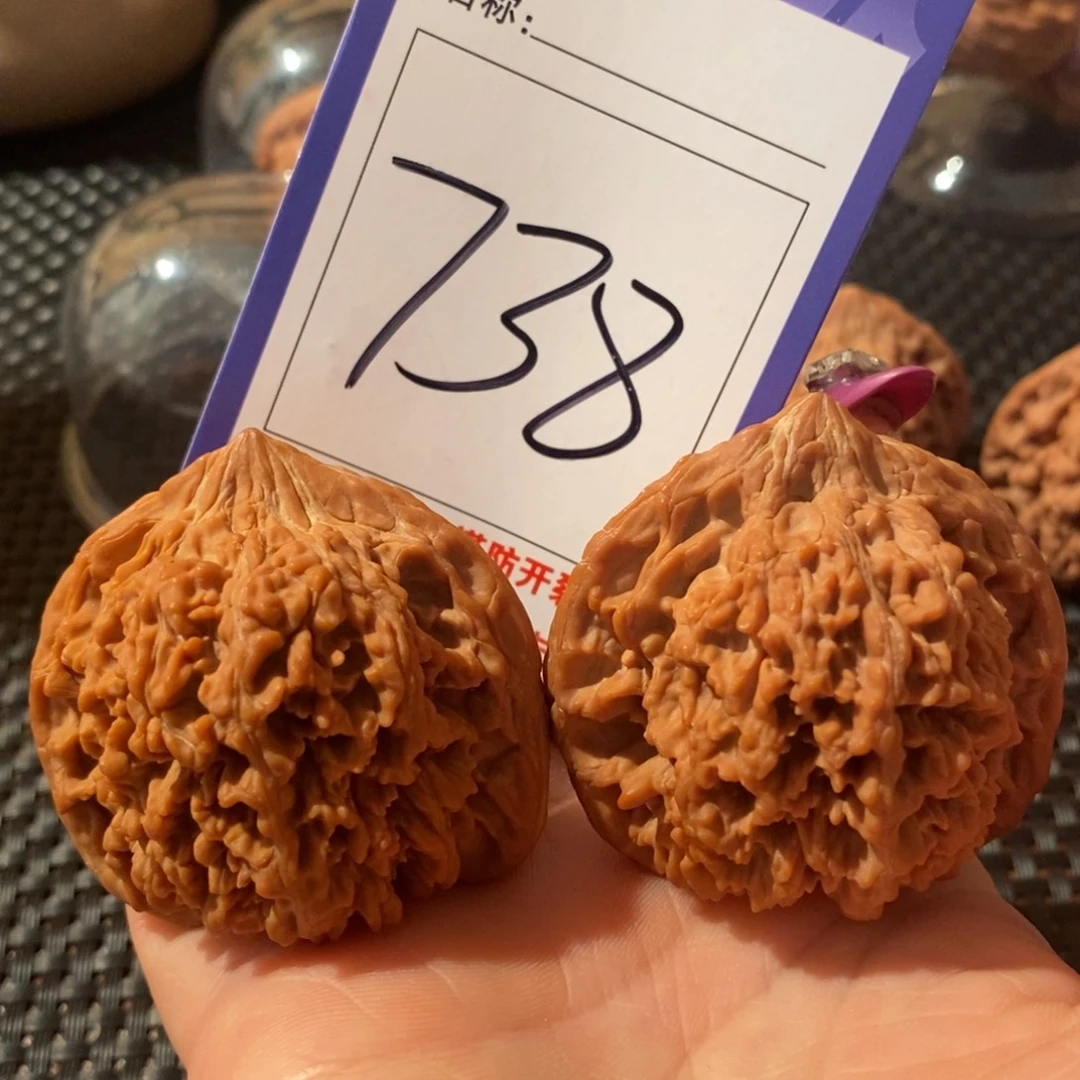 吊坠文玩核桃738满天星全品48尺