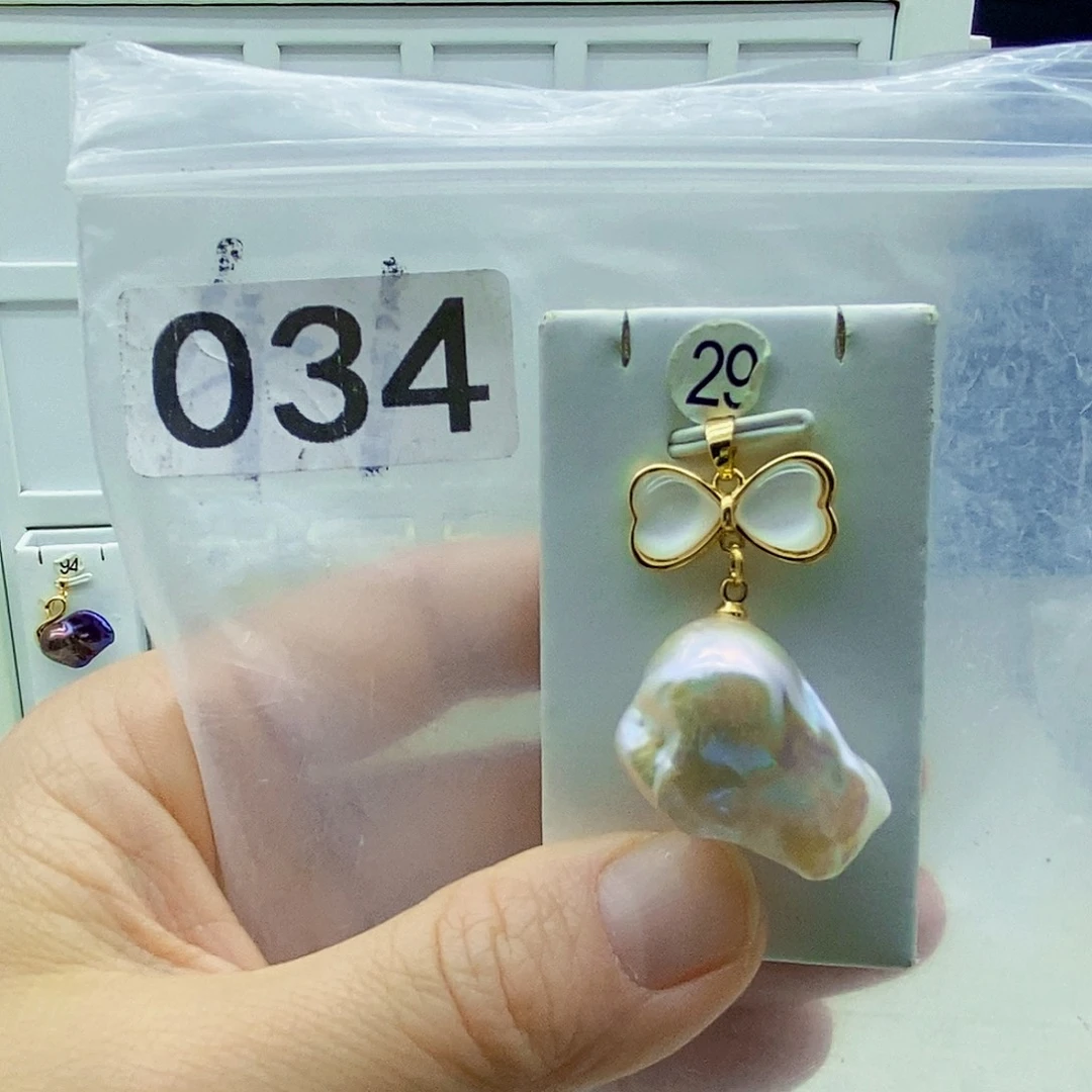 颈饰合金淡水珍珠