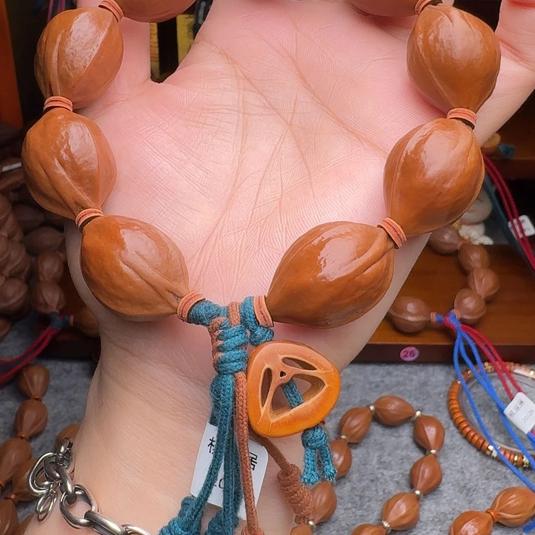 橄榄核手串20/29老核 走色了 梅林铁核