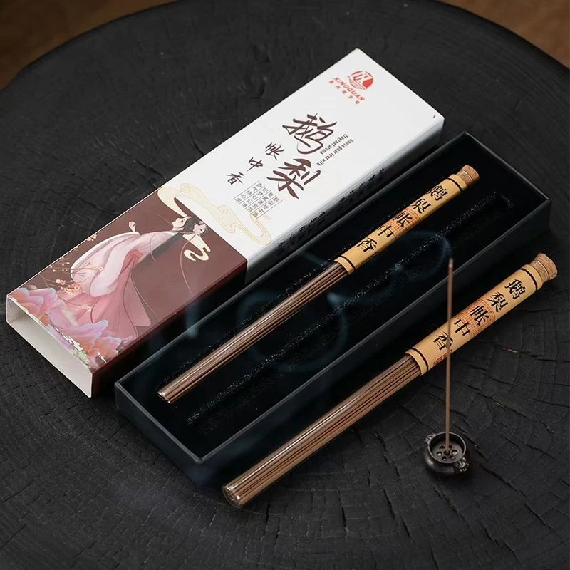 鹅梨帐中香线香家用香薰卧室祛味除臭檀香沉香办公室卧香礼盒