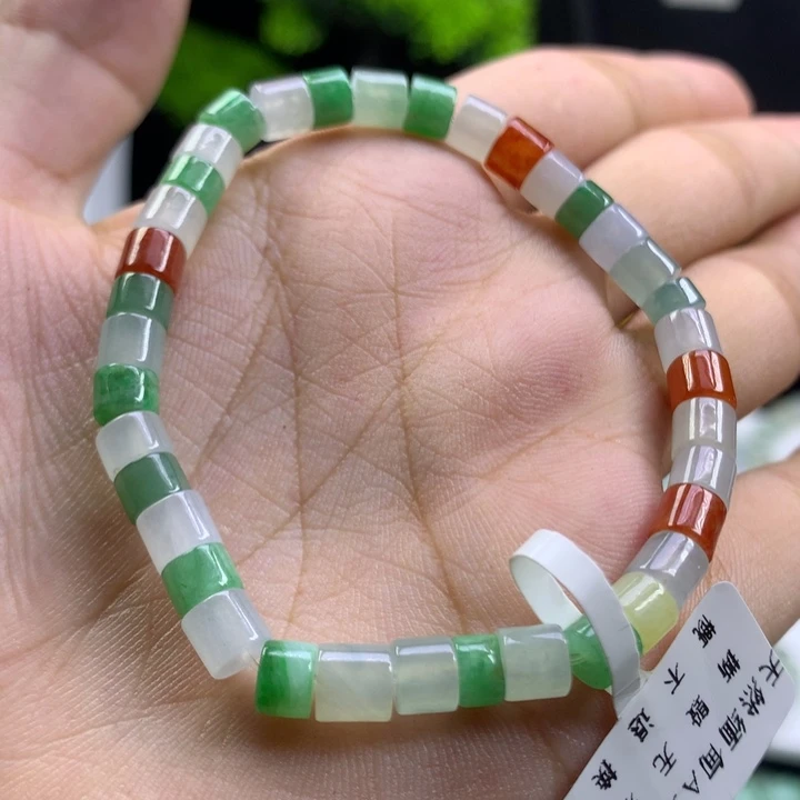 未镶嵌手串翡翠卡5.3