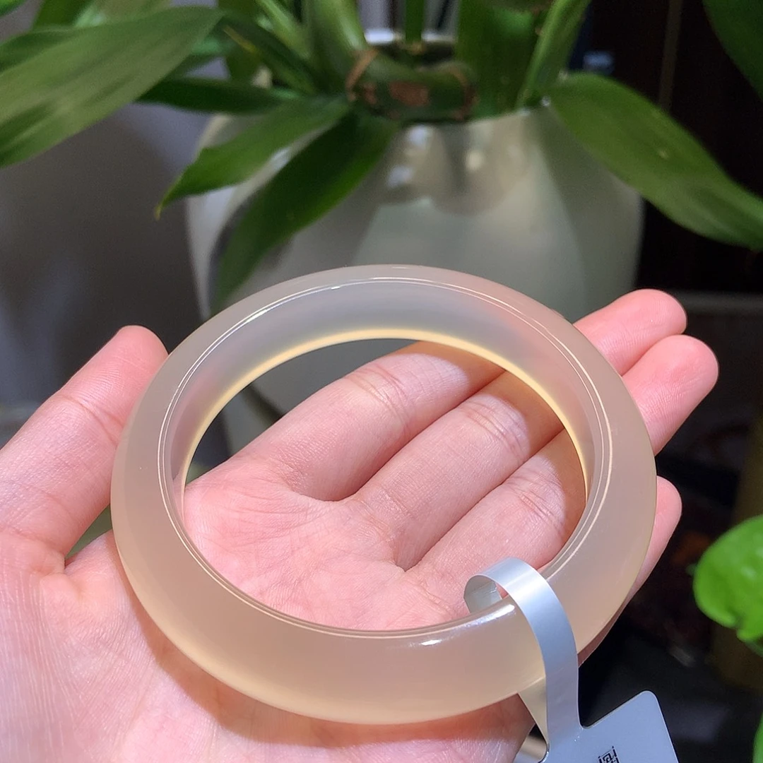 玛瑙/玉髓未镶嵌手镯21 香槟