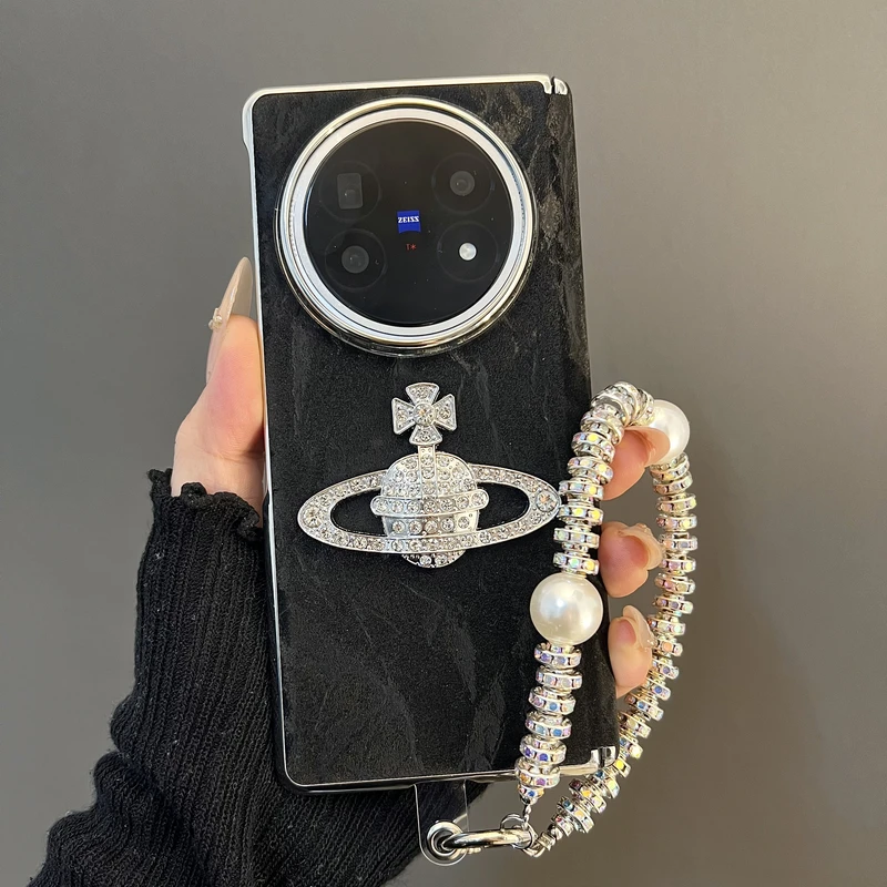 适用vivoxfold5折叠屏手机壳华为mateX6高级感立体星球MateX5典藏