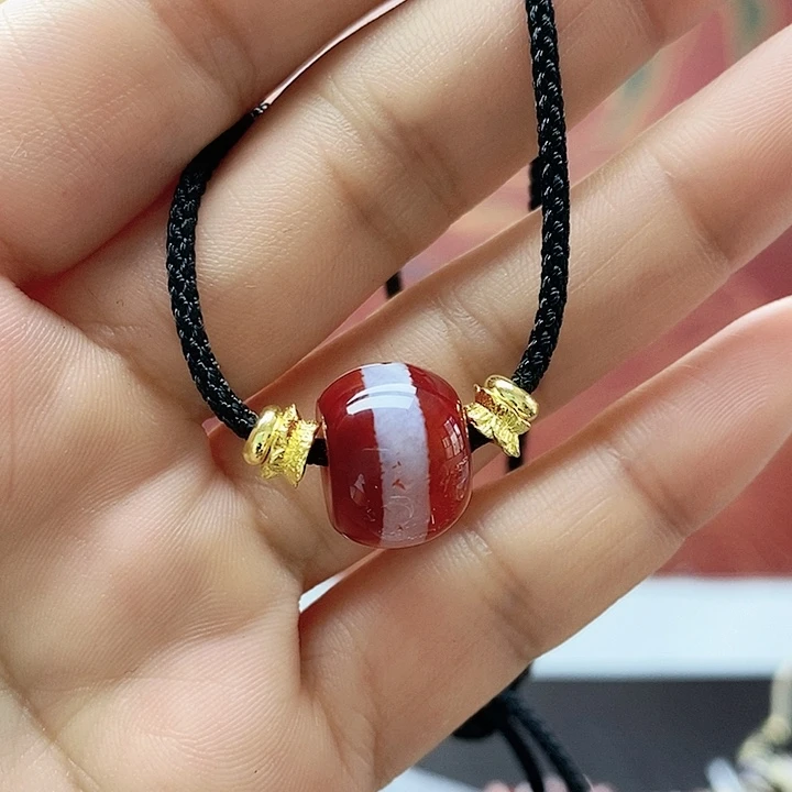 玛瑙/玉髓合金颈饰