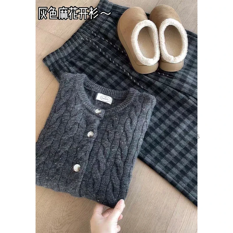 【丹姐家~麻花开衫】秋冬高级感超好看针织开衫