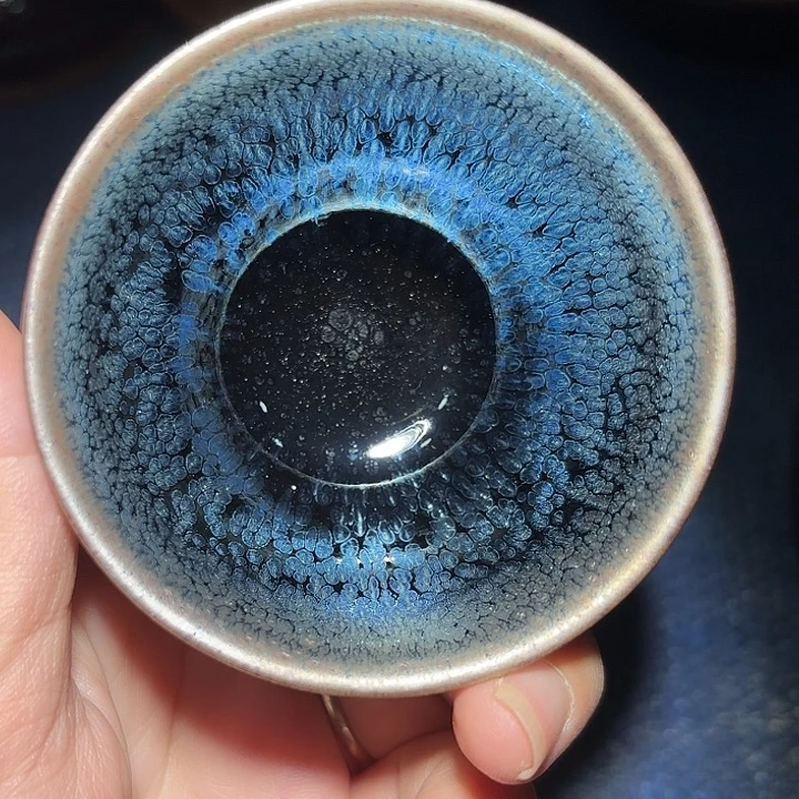 茶盏建盏高端主人杯建盏油滴