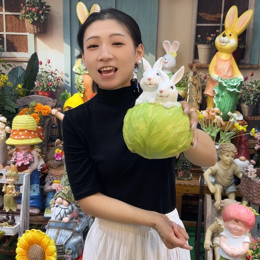 欧美摆件红红火火