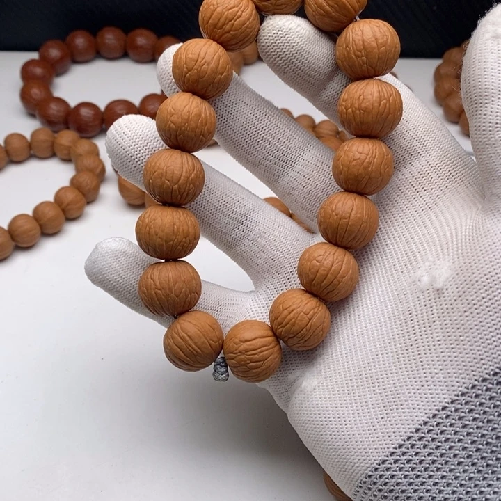 猴头核桃吊坠真*聚宝盆