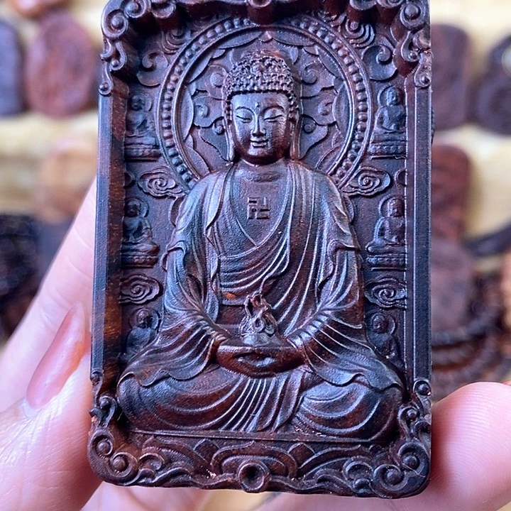 手***0黄花梨/降香黄檀吊坠