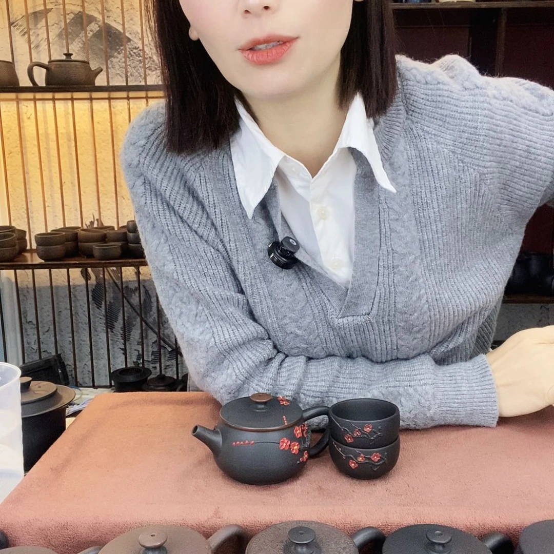 梅花200一壶两个客杯