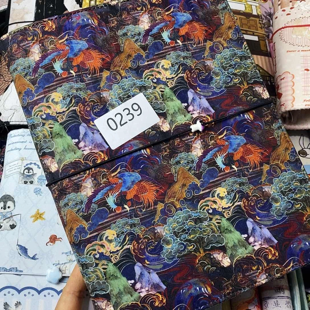 织绣B5 活页送纸0239