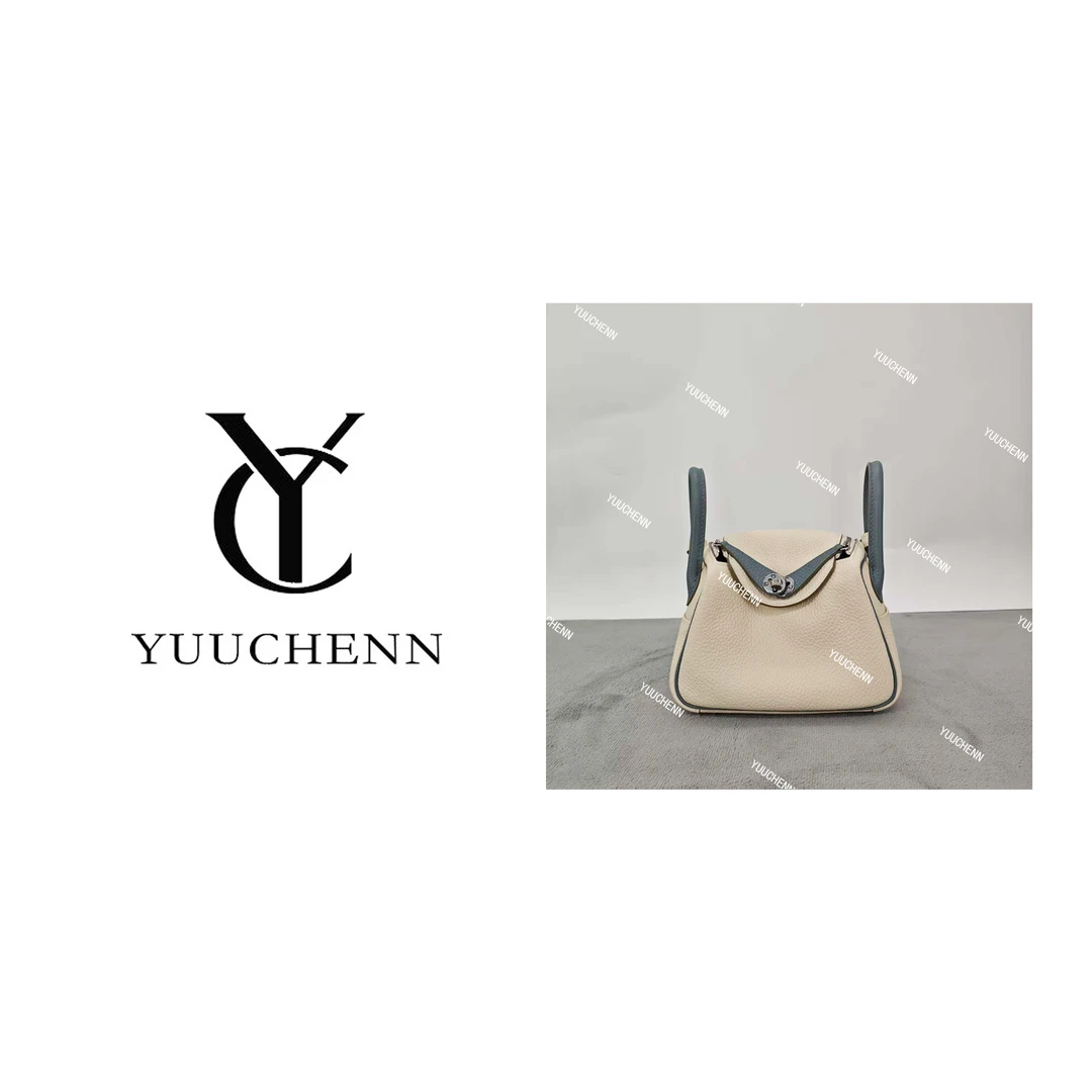 YUUCHENN【半手工定制】19cm原创设计高定真皮包 HH6371