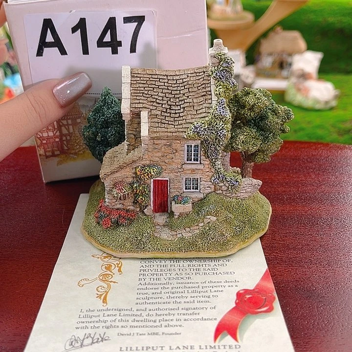 紫砂茶宠小房子微缩景观