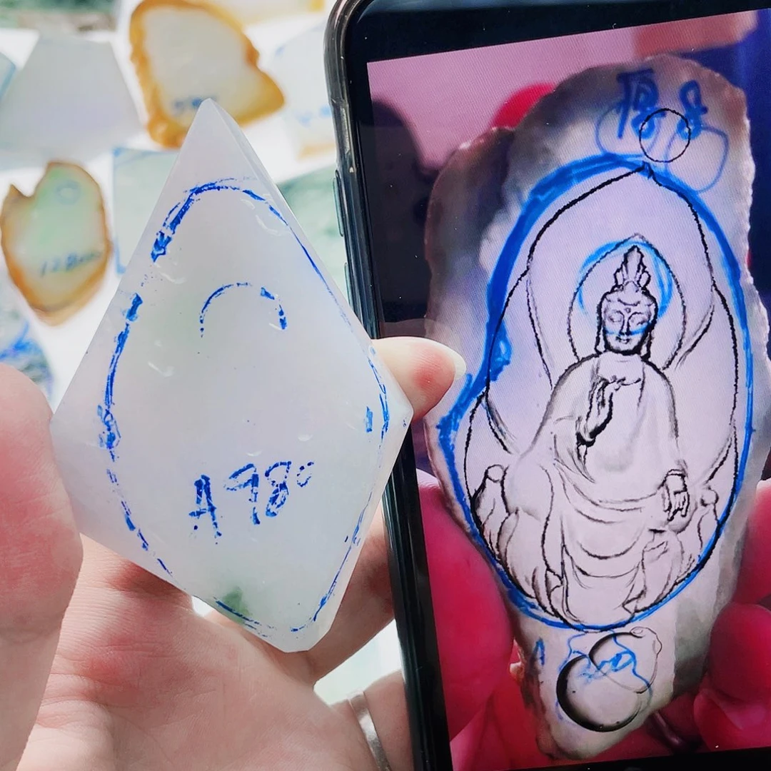 定制翡翠未镶嵌定制