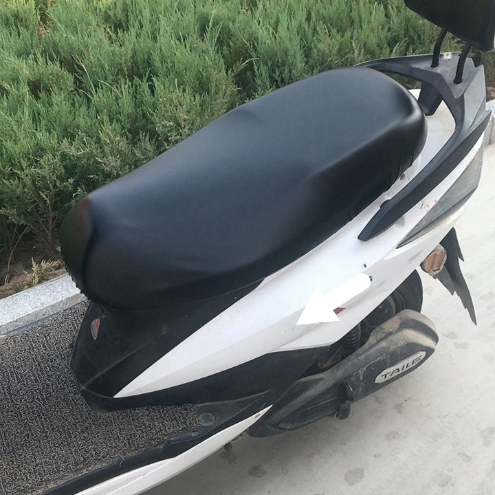 电动车摩托车坐垫套防水防晒防雨加厚皮革电瓶车坐套通用座垫套子