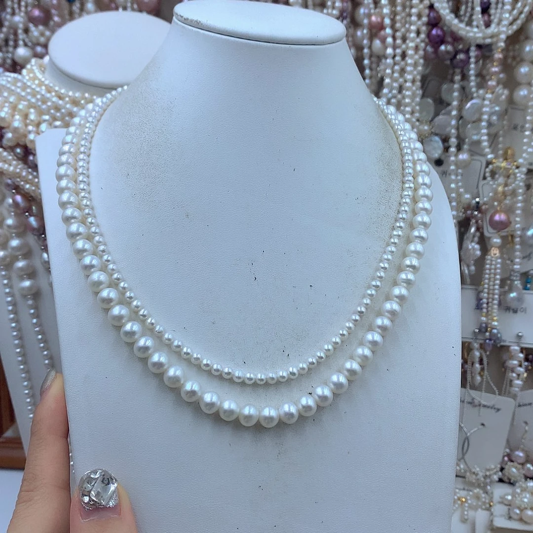 炉***配淡水珍珠耳饰银S925镶嵌