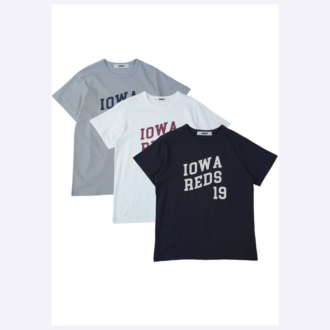 东大门字母印花圆领短袖T恤