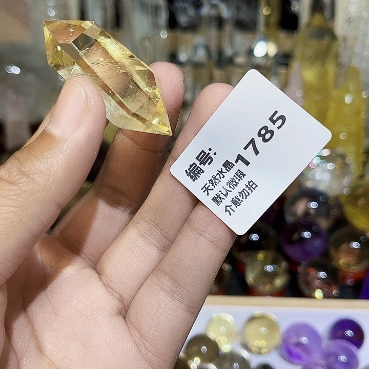 摆件未镶嵌水晶嘉*柱