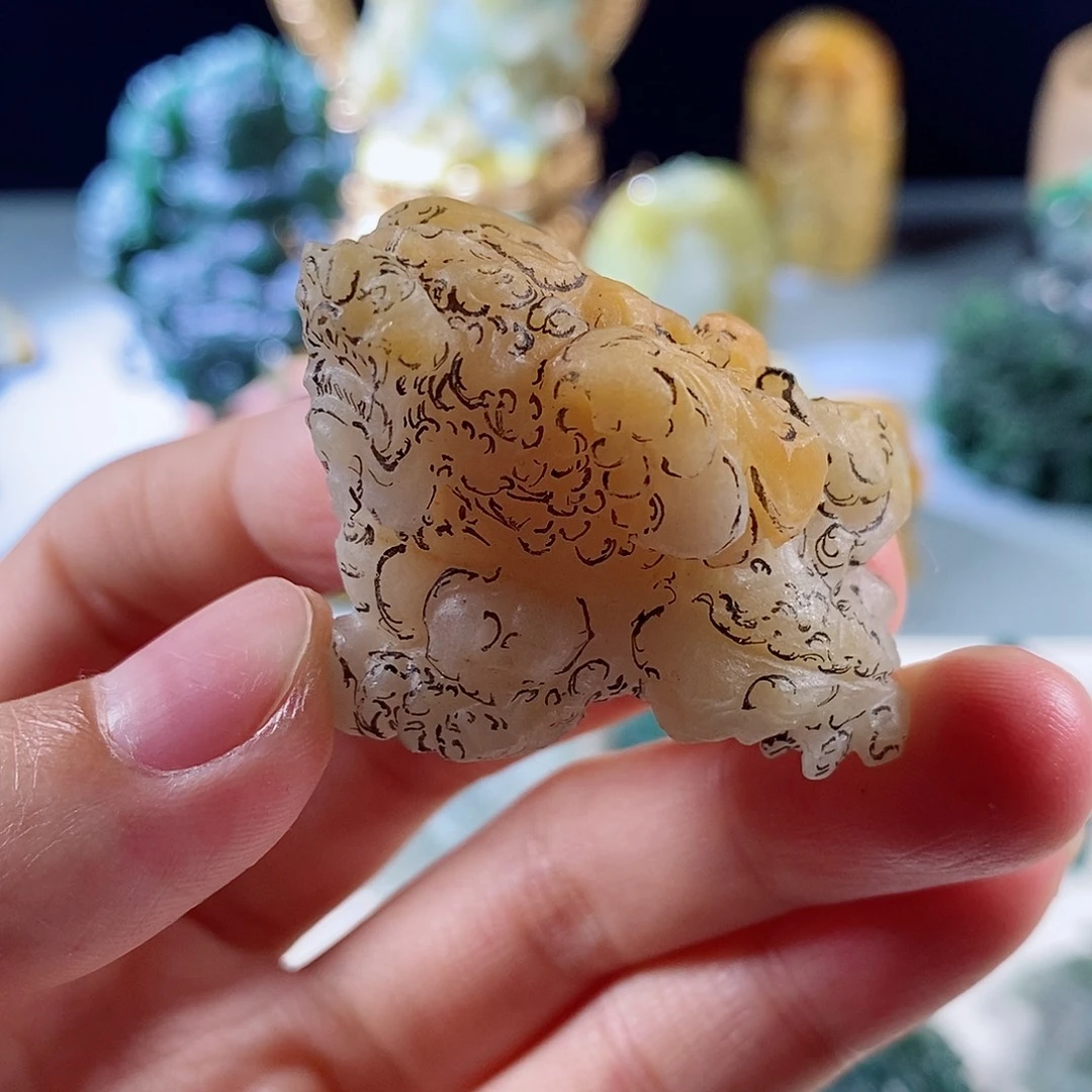 定制翡翠未镶嵌天然a货翡翠貔貅