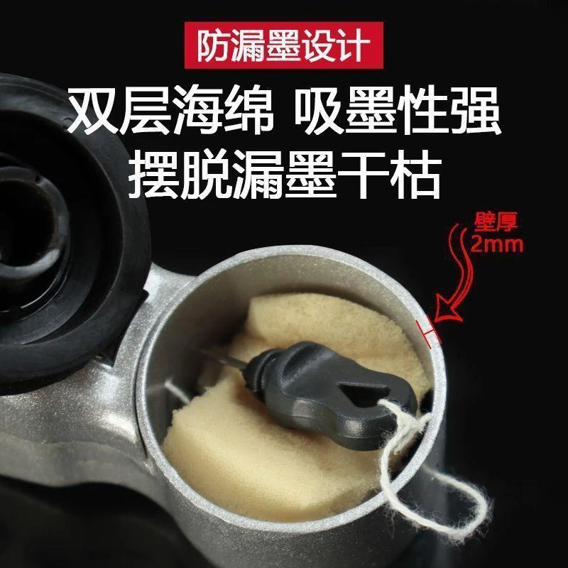 墨斗升级铝合金带水平仪墨斗工地专用耐用耐摔划线器