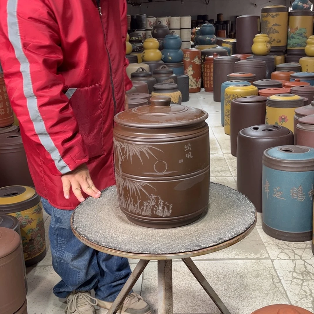 紫砂茶叶罐茶叶罐