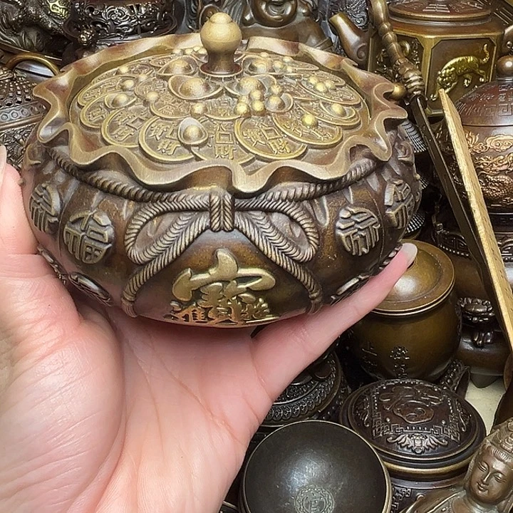 精美铜器，点击下单