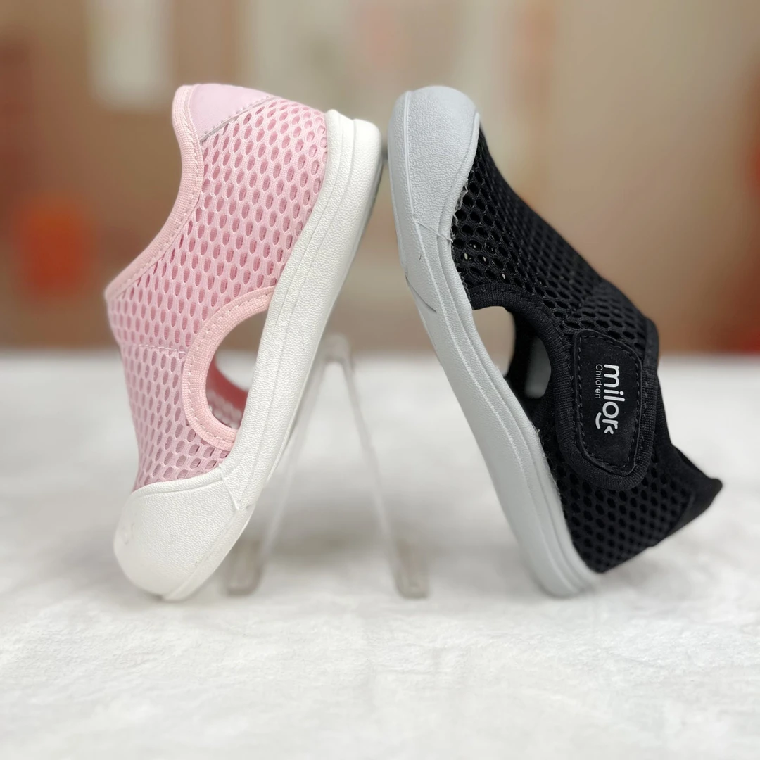 米乐熊儿童夏季鞋子男童女童凉鞋立体单网软底透气宝宝鞋小孩鞋子