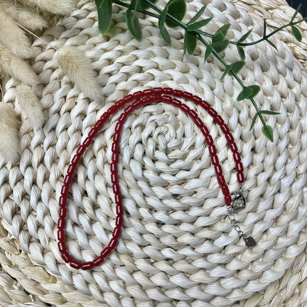 013六子珠宝 牛雪色桶珠链 多样性发其一