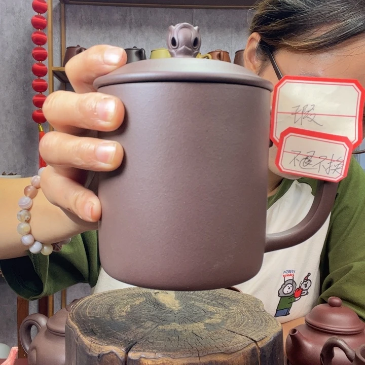 茶杯紫砂原矿紫砂杯