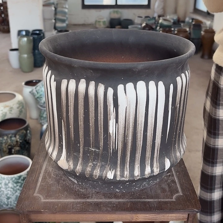 正品高23口25花盆