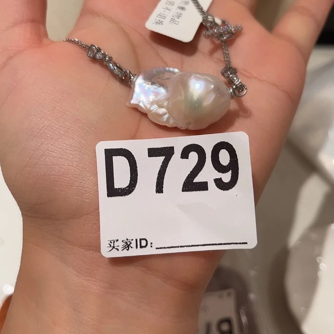 合金淡水珍珠耳饰