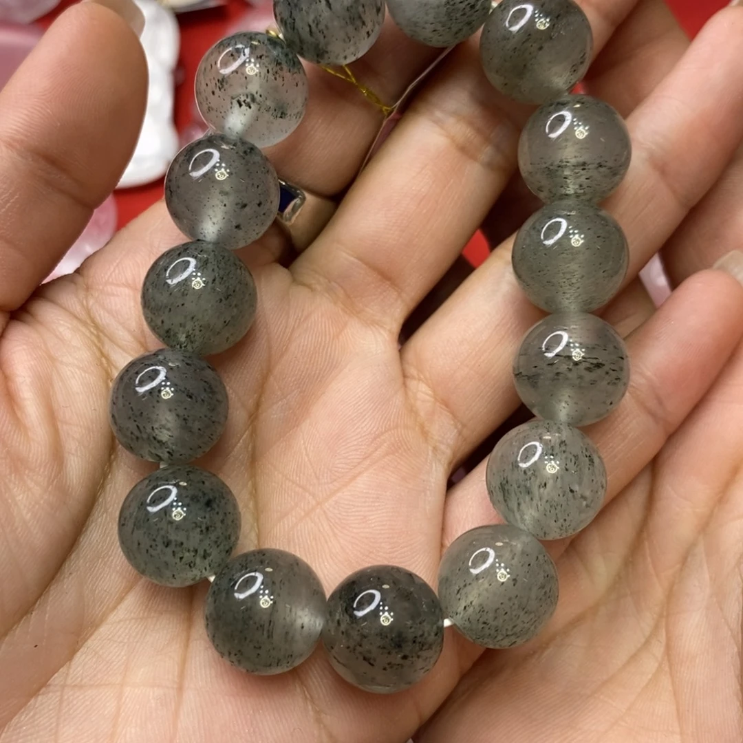 石英质玉未镶嵌手串卡13+
