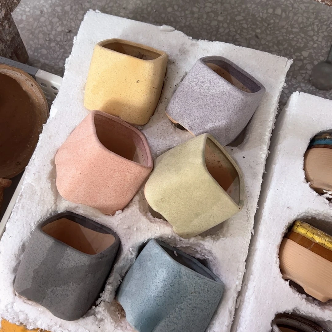 陶瓷多肉小花盆@@4